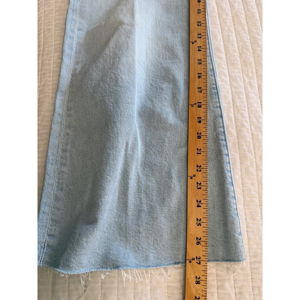Mother Jeans Women's 29 Blue High Rise Twister Ankle Fray Cowabunga Denim NWOT - Picture 12 of 13